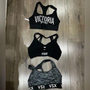 3 sports bras lightly used